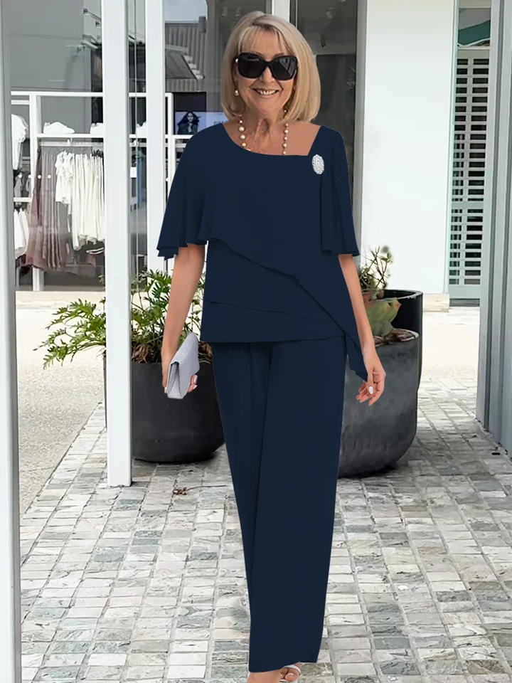 Elizabeth | Women's Two Piece Elegant Pants Set